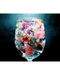 Flower In Ice - Epoxy Resin Art
