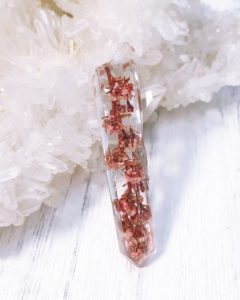 Flower In Ice - Epoxy Resin Art