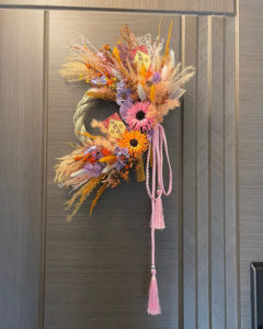 新年注連繩-乾花花環-CNY DRIED WREATH