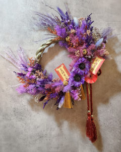 新年注連繩-乾花花環-CNY DRIED WREATH