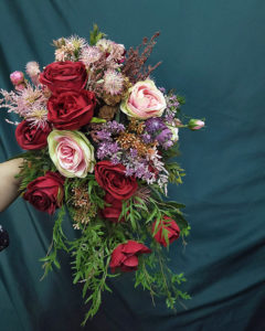 絲花花球 SILK BRIDAL BOUQUET
