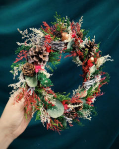 乾花聖誕花環 XMAS DRIED WREATH