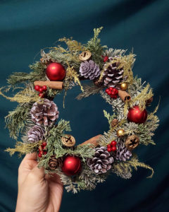 乾花聖誕花環 XMAS DRIED WREATH