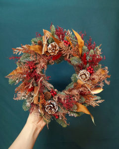 乾花聖誕花環 XMAS WREATH