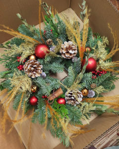 聖誕貴族松花圈 FRESH XMAS WREATH