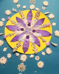 押花曼陀羅 Pressed Flower Mandala