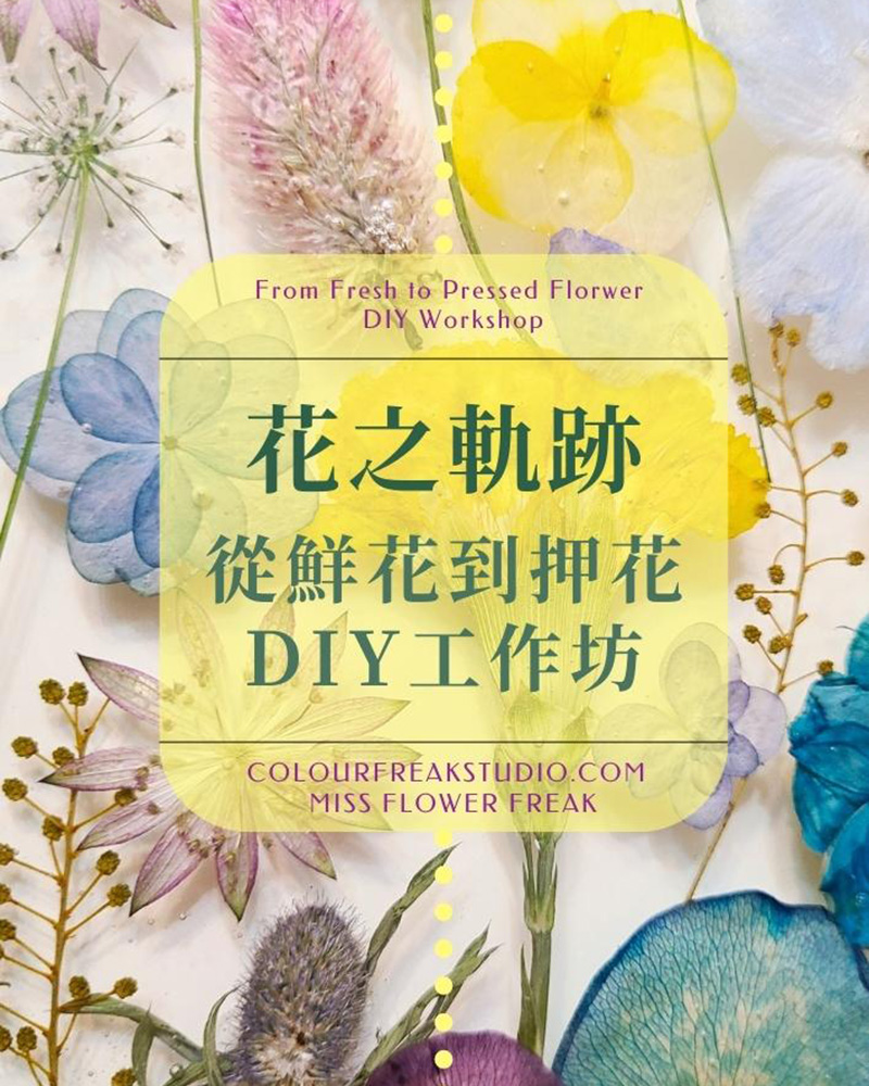 押花班 Pressed Flower Class