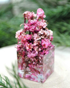 Out Of The Box - Floral Epoxy Resin Art