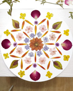 押花曼陀羅 Pressed Flower Mandala