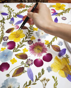 押花曼陀羅 Pressed Flower Mandala